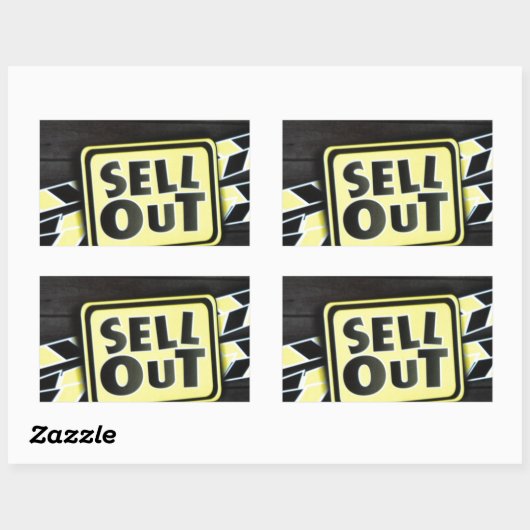 Sticker Rectangulaire Impression d'art vendue (Feuille)