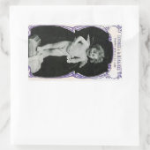 Sticker Rectangulaire Impression de l'ange triste Cherub (Sac)