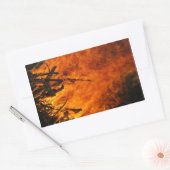 Sticker Rectangulaire Incendie (Enveloppe)