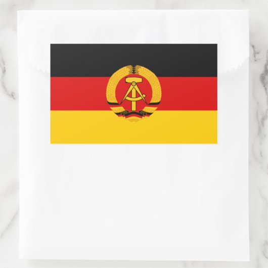 Sticker Rectangulaire Indicateur DDR (Sac)