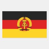 Sticker Rectangulaire Indicateur DDR (Devant)