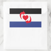 Sticker Rectangulaire Indicateur de la chaîne de commutation (Sac)