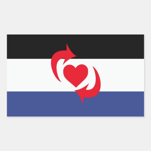 Sticker Rectangulaire Indicateur de la chaîne de commutation (Devant)