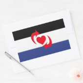 Sticker Rectangulaire Indicateur de la chaîne de commutation (Enveloppe)