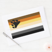 Sticker Rectangulaire Indicateur de l'ours (Enveloppe)