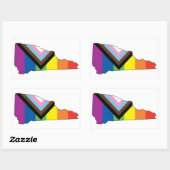 Sticker Rectangulaire Indicateur de progression NH (Feuille)