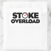 Sticker Rectangulaire Indicateur de surcharge de stoke (Sac)