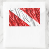 Sticker Rectangulaire Indicateur du lecteur (Sac)