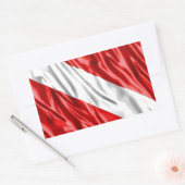 Sticker Rectangulaire Indicateur du lecteur (Enveloppe)