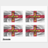 Sticker Rectangulaire Indicateur Guernesey (Feuille)