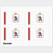 Sticker Rectangulaire Indicateur Mari El (Feuille)