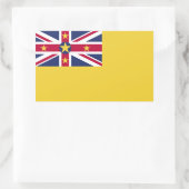 Sticker Rectangulaire Indicateur Niue (Sac)