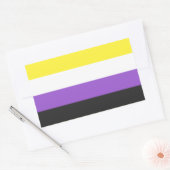 Sticker Rectangulaire Indicateur non binaire (Enveloppe)