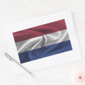 Sticker Rectangulaire Indicateur Pays-Bas (Enveloppe)
