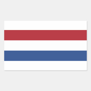 Sticker Rectangulaire Indicateur Pays-Bas