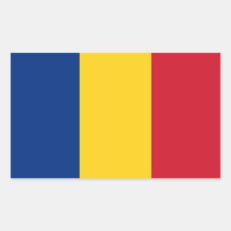 Sticker Rectangulaire Indicateur Roumanie