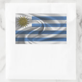 Sticker Rectangulaire Indicateur Uruguay (Sac)