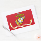 Sticker Rectangulaire Indicateur USMC (Enveloppe)