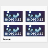 Sticker Rectangulaire indigo22 (Feuille)