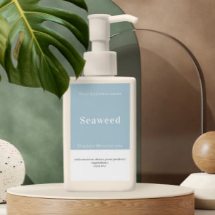 Sticker Rectangulaire Informations sur le produit personnalisé sur mesur