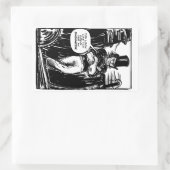 Sticker Rectangulaire Ingénieur Brunel (Sac)