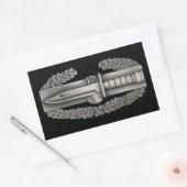 Sticker Rectangulaire Insigne d'action au combat (Enveloppe)