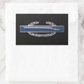Sticker Rectangulaire Insigne d'infanterie de combat (BCI) (Sac)