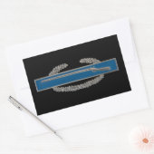 Sticker Rectangulaire Insigne d'infanterie de combat (BCI) (Enveloppe)