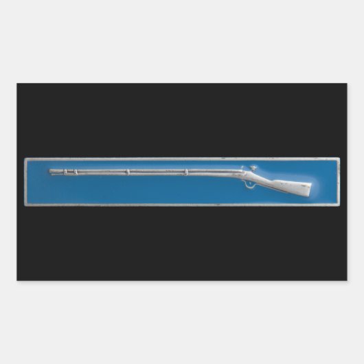 Sticker Rectangulaire Insigne d'infanterie expert (Devant)