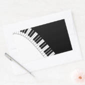 Sticker Rectangulaire Instruments clavier Aziza (Enveloppe)