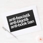 Sticker Rectangulaire Interdictions anti-livre (Enveloppe)