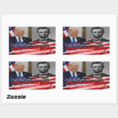 Sticker Rectangulaire Interférence électorale (Feuille)