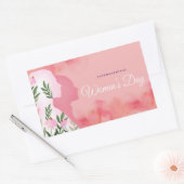 Sticker Rectangulaire International Women's Day (Enveloppe)
