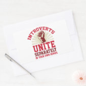 Sticker Rectangulaire Introverties Unite (Enveloppe)