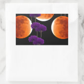 Sticker Rectangulaire Intrusion violette (Sac)