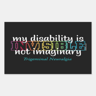 STICKER RECTANGULAIRE INVISIBLE...TN