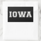 Sticker Rectangulaire Iowa (Sac)