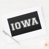 Sticker Rectangulaire Iowa (Enveloppe)