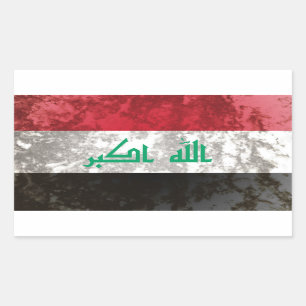 Sticker Rectangulaire Irak