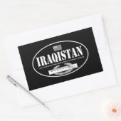 Sticker Rectangulaire Iraq CIB (Enveloppe)