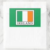 Sticker Rectangulaire Irlande (Sac)