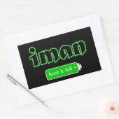 Sticker Rectangulaire Islam (Enveloppe)