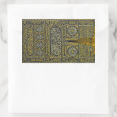 Sticker Rectangulaire Islam Islam Musulman Arabe Calligraphie Hajj Kaaba (Sac)