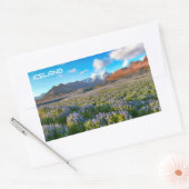 Sticker Rectangulaire Islande (Enveloppe)