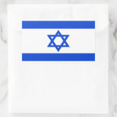 Sticker Rectangulaire Israël (Sac)