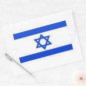 Sticker Rectangulaire Israël (Enveloppe)