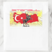 Sticker Rectangulaire Istanbul (Sac)