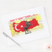 Sticker Rectangulaire Istanbul (Enveloppe)