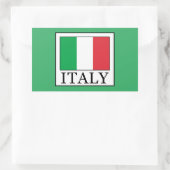 Sticker Rectangulaire Italie (Sac)