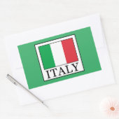Sticker Rectangulaire Italie (Enveloppe)